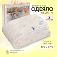 Одеяло "Ангора" 2.0 сп Русская сказка (стандарт) тик