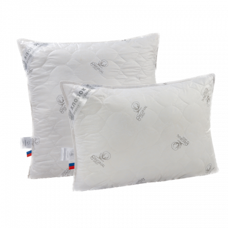 Подушка "Хлопок" 70х70 (комфорт+) Русская сказка (тик)